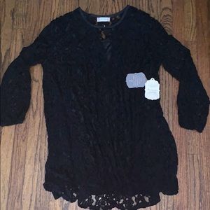NWT Altar’d State Black Lace Dress